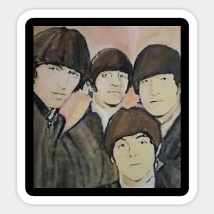 Beatles Sticker